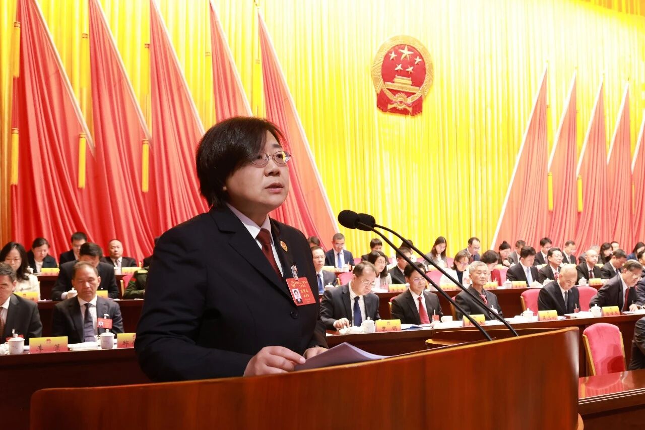 张丽青检察长在市十三届人大七次会议上作检察院工作报告